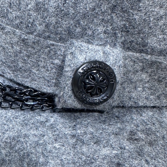 Affliction Wool Fedora Hat with Chain - Picture 7 of 10